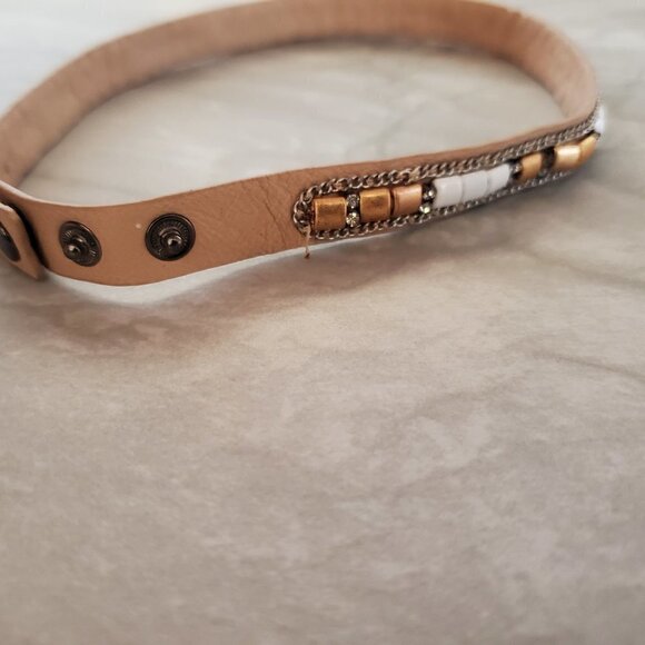 ✨ Stella & Dot Rhinestones Crystals Pave Beads Beaded Cady Wrap Bracelet ✨ - Picture 8 of 12